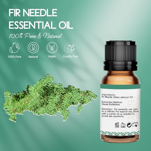 Fir Needle Essential Oil (0.34 Fl Oz (Pack of 1))