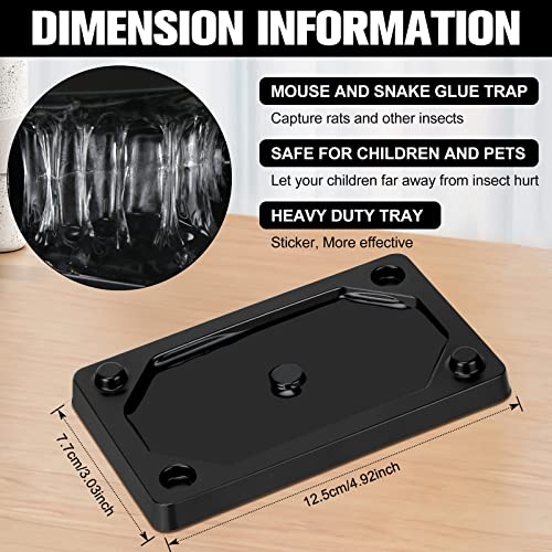64 Pieces Mouse and Insect Glue Traps Baited Sticky Boards