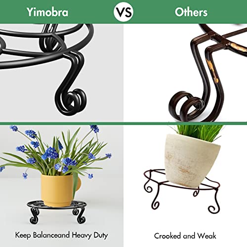 Original Patented Plant Stand for Flower Pot Heavy Duty Potted Holder Indoor Outdoor