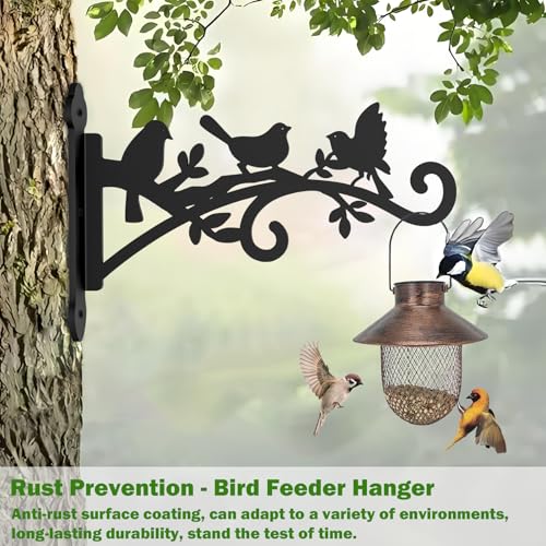 2Pcs 9in Hanging Plant Hanger Outdoor Heavy Duty Plant Bracket Wall Hooks