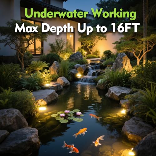 3W LED Pond Lights 12 (4Pack)