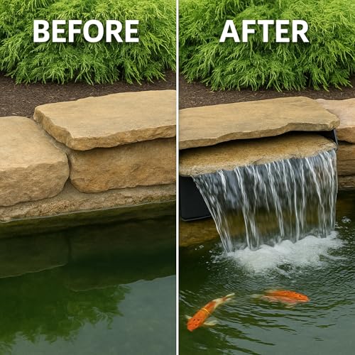 16 Inch Filtering Waterfall Spillway Kit (Includes Pump)