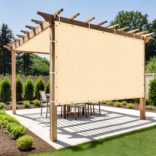 Customized Size 90% Sun Shade Cloth with Grommets