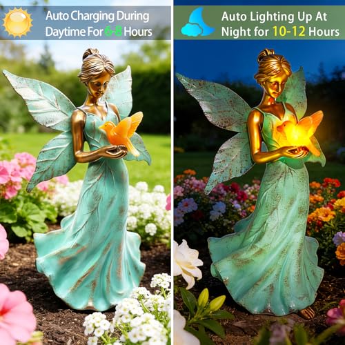 Solar Angel Garden Statues (Angel)