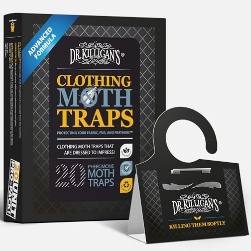 Premium Clothing Moth Traps with Pheromones (Black)