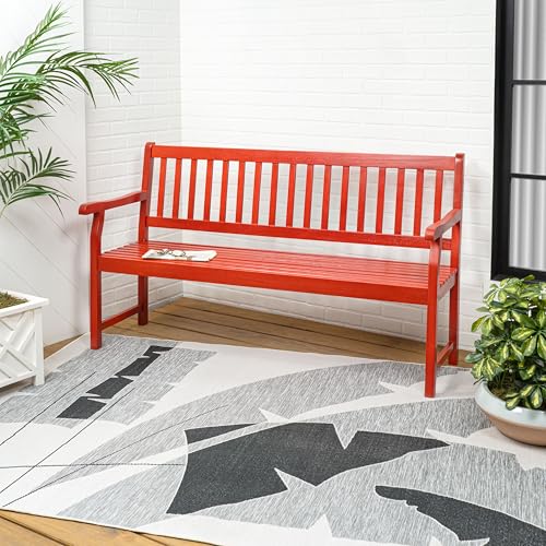 Laurel 59" Slatted 3 (Red)