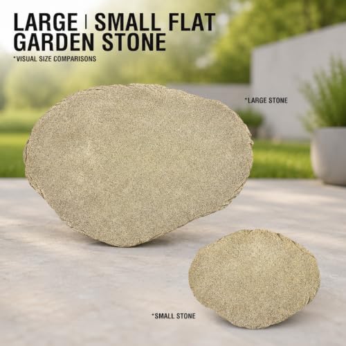 Personalized Memorial Watercolor Tree Small Flat Garden Stone (Watercolor Tree / Small)