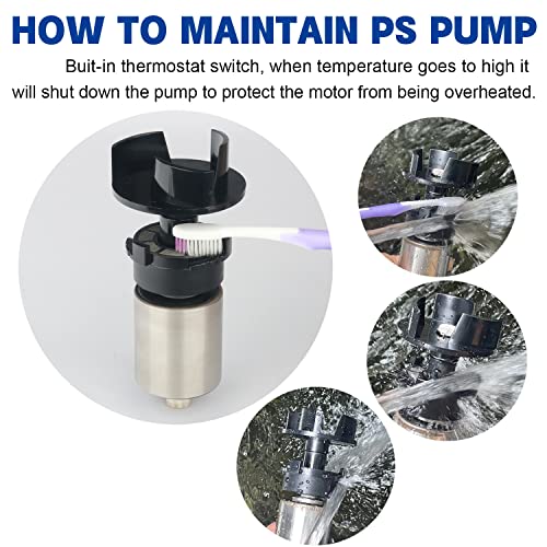 100W 1700 GPH Pond Pump