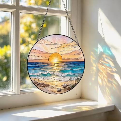 Beach Sunset Suncatcher (Beach Suncatcher)