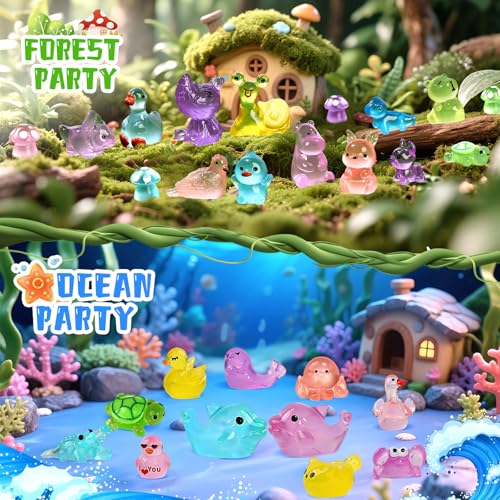 180 Pcs Mini Resin Animals