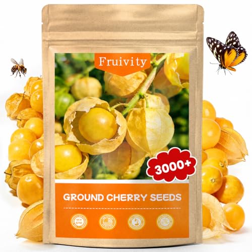 3000+ Ground Cherry Seeds for Planting