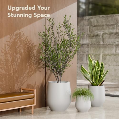 19" Premium Large Corso Fiberstone Outdoor Planter