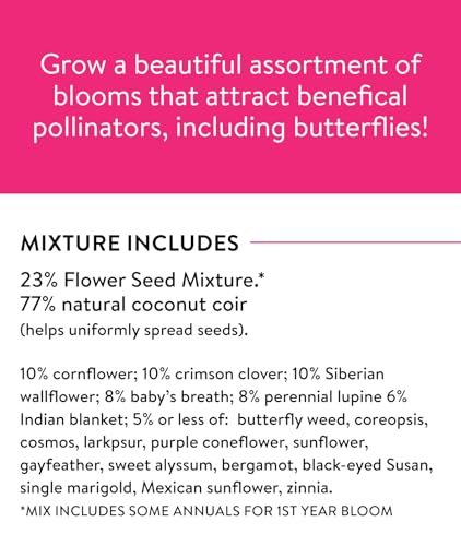 Wildflower Mix Monarch Sanctuary Seeds