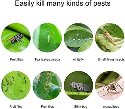 Dual Sided Yellow Sticky Traps for Flying Plant Insect (20 Count)