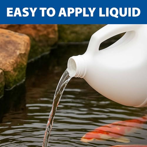 The Pond Guy LiquidClear Beneficial Bacteria Pond Cleaner for Outdoor Water Gardens & Small Ponds