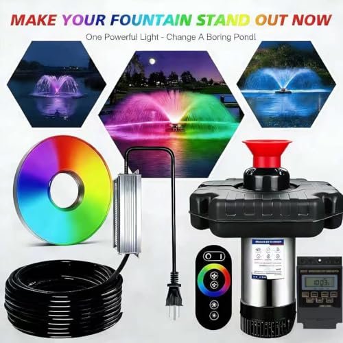 Pond Fountain Aerator (Stainless Steel Water Pump - 001)