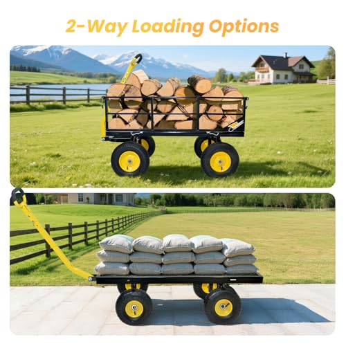 Steel Garden Cart