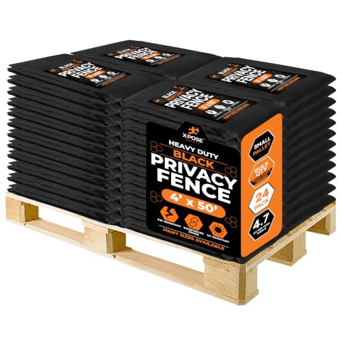 Privacy Fence Screen 5’ x 50’ (Black / 5' X 50')