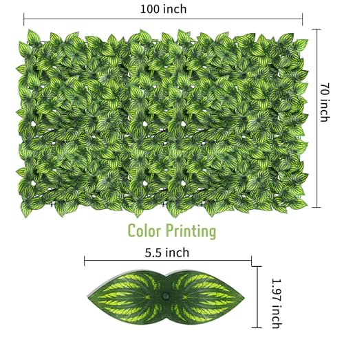 Artificial Ivy Privacy Fence Screen (6789.6 Square inch)