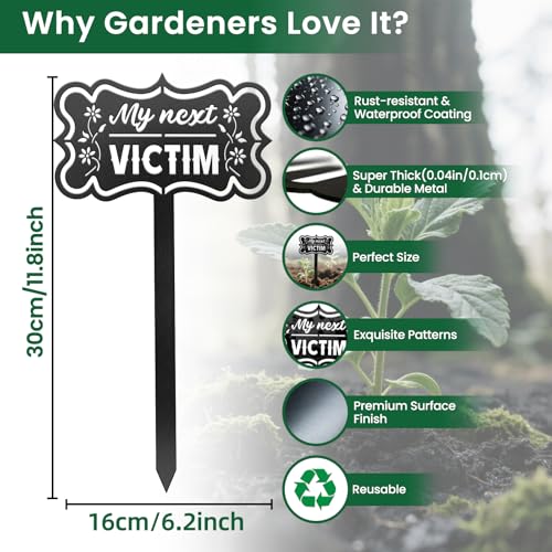 My Next Victim Garden Plant Marker (My Next VICTIM)