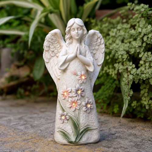 Solar Angel Garden Statue (Angle 9.6in)