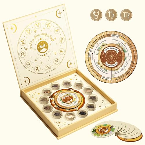 Lush&Dew Zodiac Garden Seed Bank Earth Sign (16 Count)