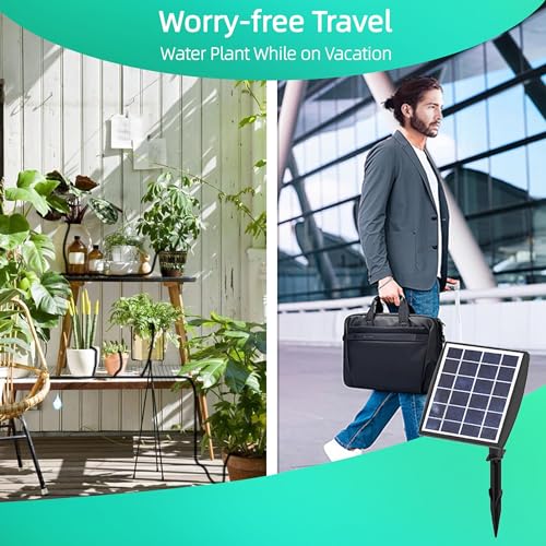 Solar Powered Drip Irrigation System