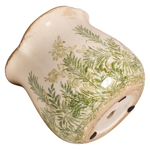 Cottagecore Ceramic Vase and Planter (Cottage Fern)