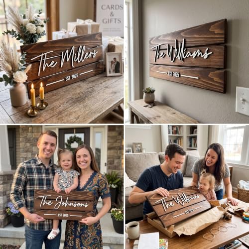 Wooden Name Sign Personalized and Custom