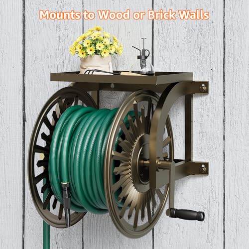 Wall Mount Garden Hose Reel
