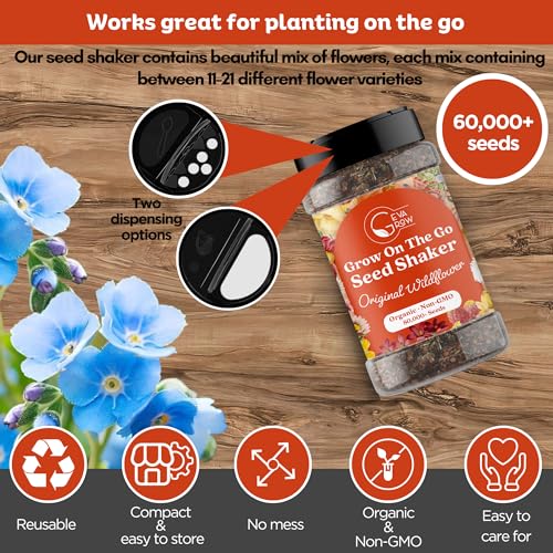 Wildflower Seed Shaker (Western Wildflowers / 2 oz Mini Shaker)