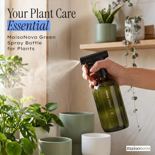 Dark Green Spray Bottle for Plants (Dark Green)