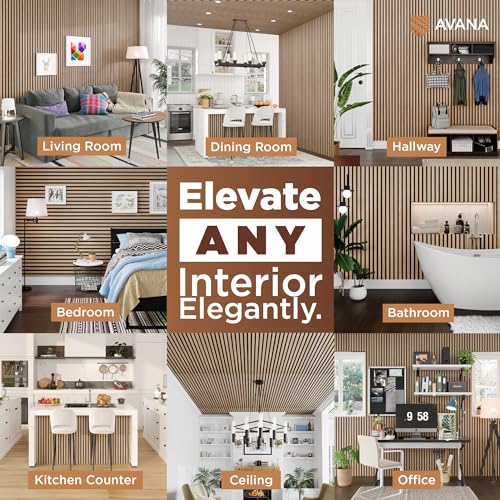 Acoustic Wood Wall Panels (16.52 Sq Ft)