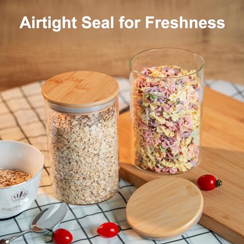 Glass Food Storage Jars 6 (6 Count)