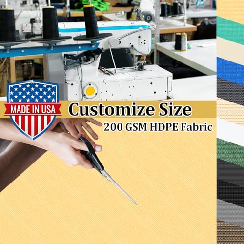 Customized Size 11' X 12' Shade Cloth with Grommets