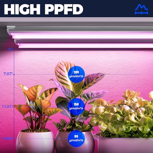 LED Grow Light (Pink / 4ft-6 Packs)