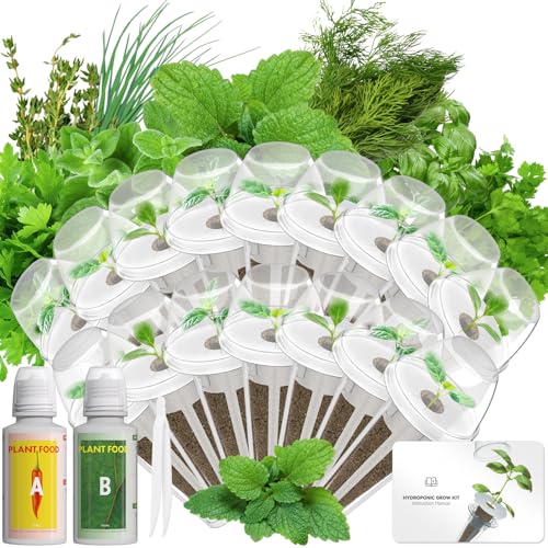 Herb Seed Pod Kit Compatible with AeroGarden Hydroponics Growing System (16-pods / Herb)