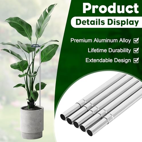Extendable Monstera Plant Support Stakes (32.2inches-7Pack)