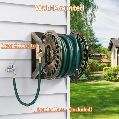 Wall Floor Mount Hose Reel