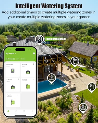 Bluetooth Water Timer for Garden Hose