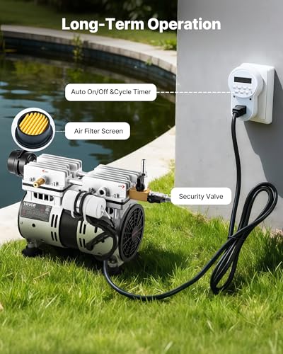 Pond Aerators (5.2CFM+2 Nano diffusers)