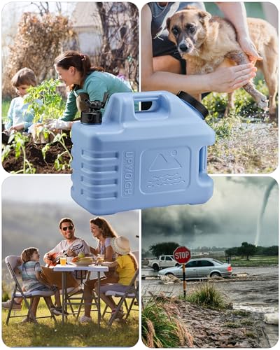 5 Gallon Camping Water Jug with Spigot (Powder Blue)