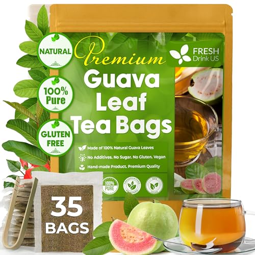Premium 35 Guava Leaf Tea Bags (35 Tea Bags)