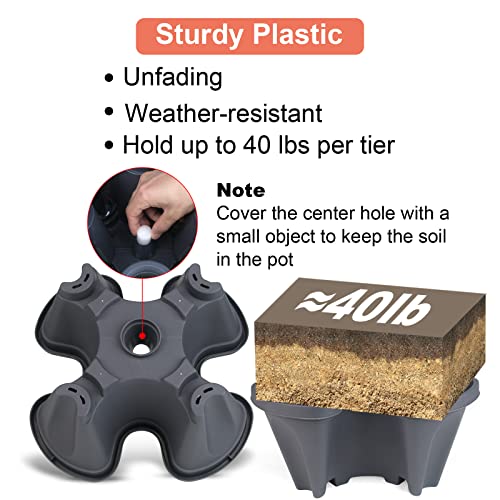 Vertical Planter Tower (2 Count)