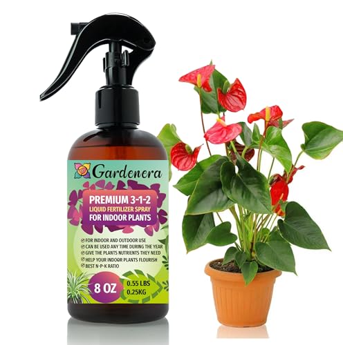 Professional Indoor Plants Spray Fertilizer Mist for Home Gardening (8 Fl Oz)