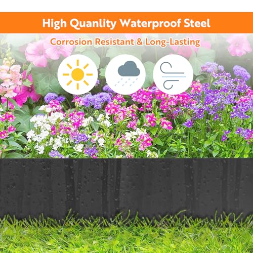 Steel Landscape Edging 40" Lx8 H