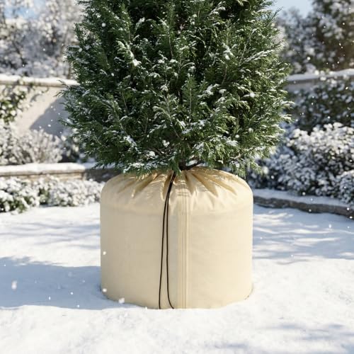 2 Pack Plant Winter Protection Pot Cover (L-2pcs)