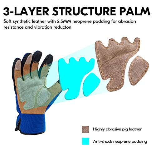 Gardening Work Gloves for Men