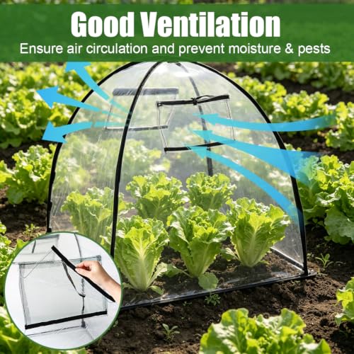Plant Covers Freeze Protection (24*23in 4P / Clear)