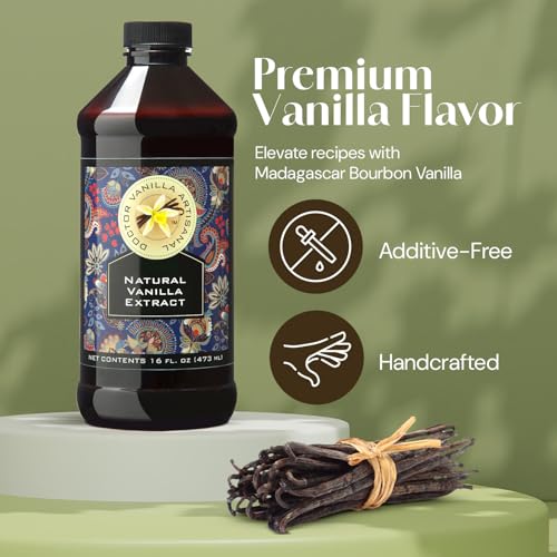 Natural Madagascar Bourbon Vanilla Extract (Natural / 16 Fl Oz (Pack of 1))